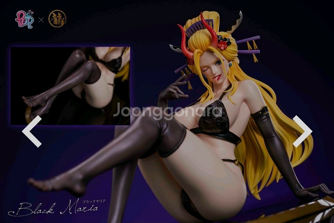 원피스 dragon x pop 블랙마리아 레진 피규어 팝니다--0