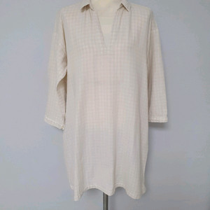 (상태양호)언발 롱상의 면100% 55~88