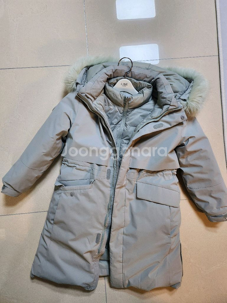 뉴발란스키즈 구스패딩150사이즈--5