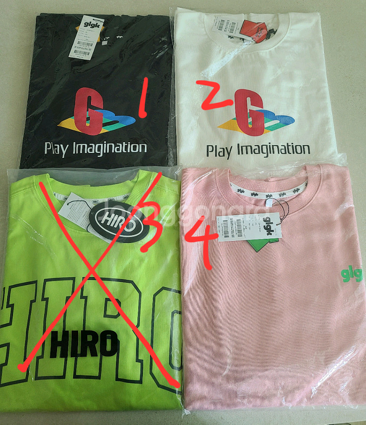 히로 glgk 긴팔티셔츠 160--0