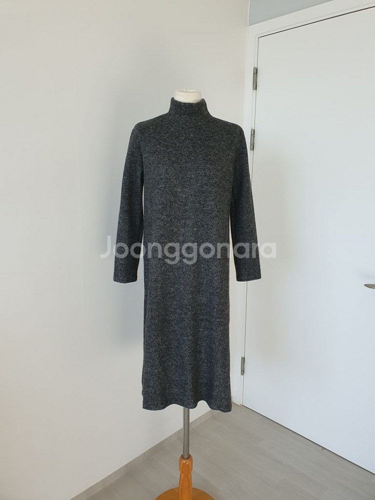 (새상품)부드러운 목폴라 원피스 55~66반--0