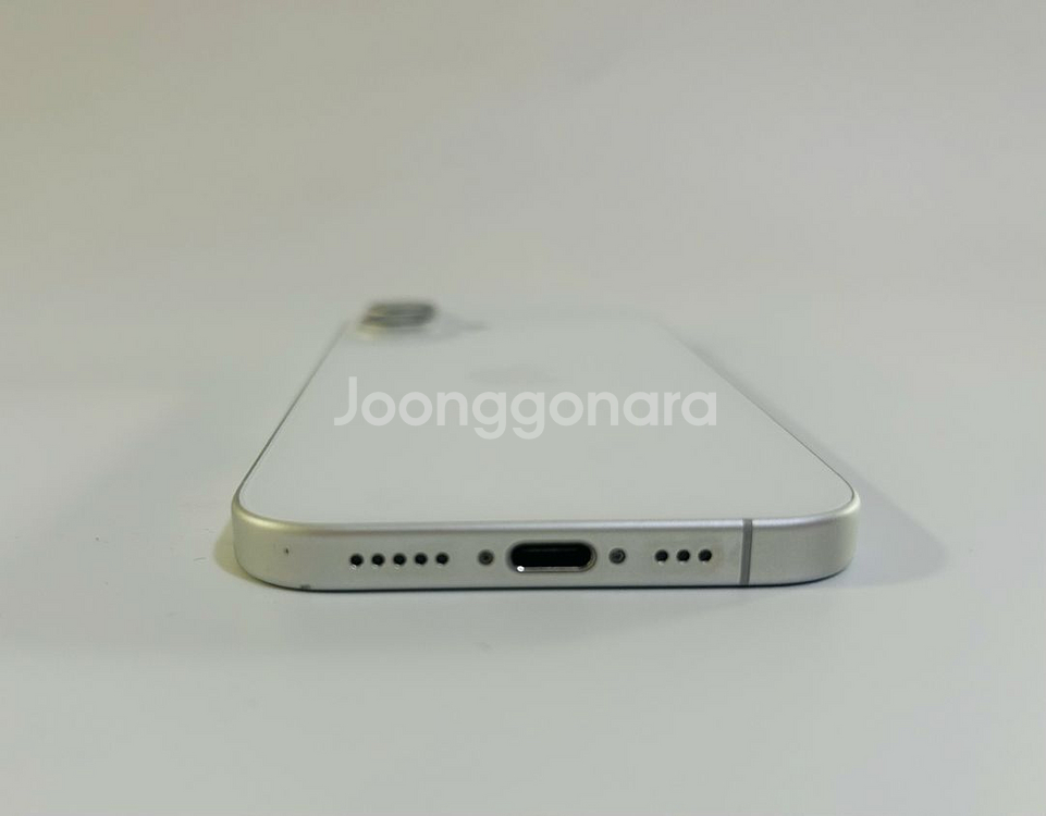 아이폰16 256gb 화이트s급 중고폰공기계--1