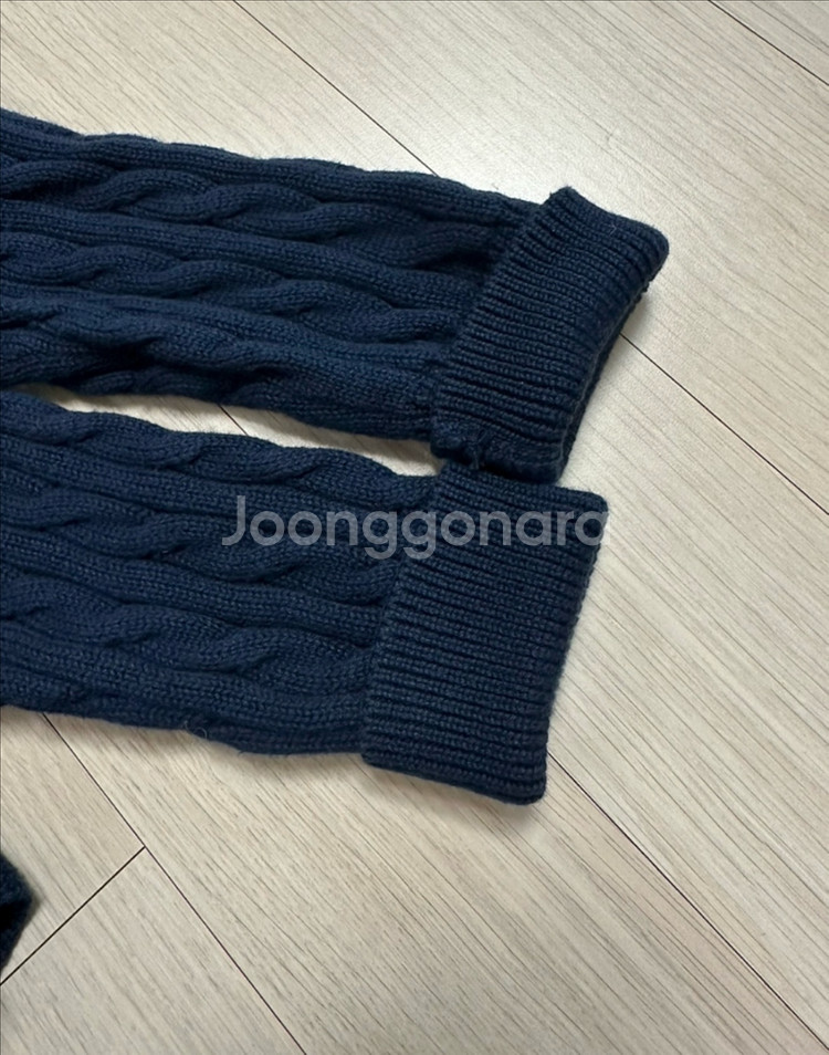 폴로 랄프로렌 프릴 키즈 걸스 네이비 가디건 XL--2