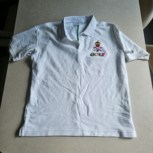 마크앤로나 골프 반팔 카라티 화이트