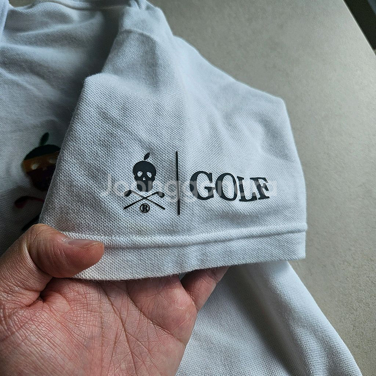 마크앤로나 골프 반팔 카라티 화이트--2