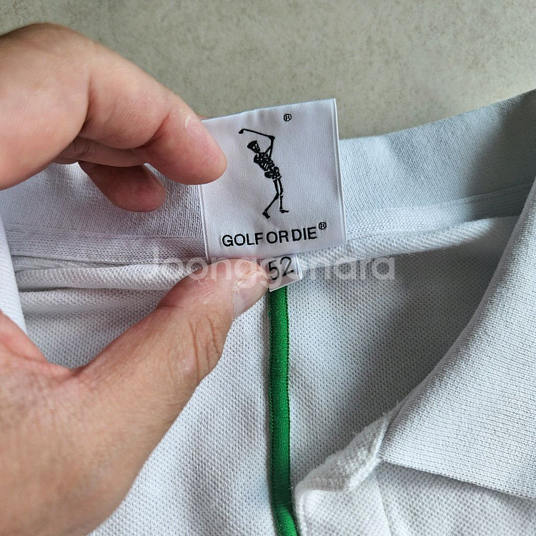 마크앤로나 골프 반팔 카라티 화이트--4