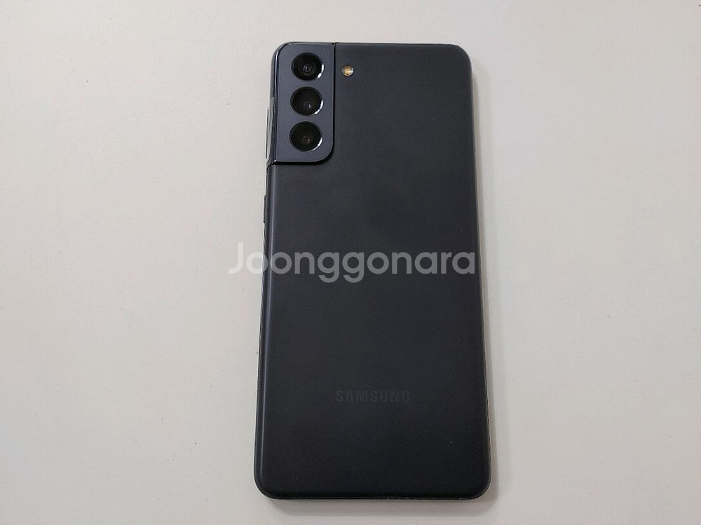 갤럭시s21 블랙 256G lgu A급--0