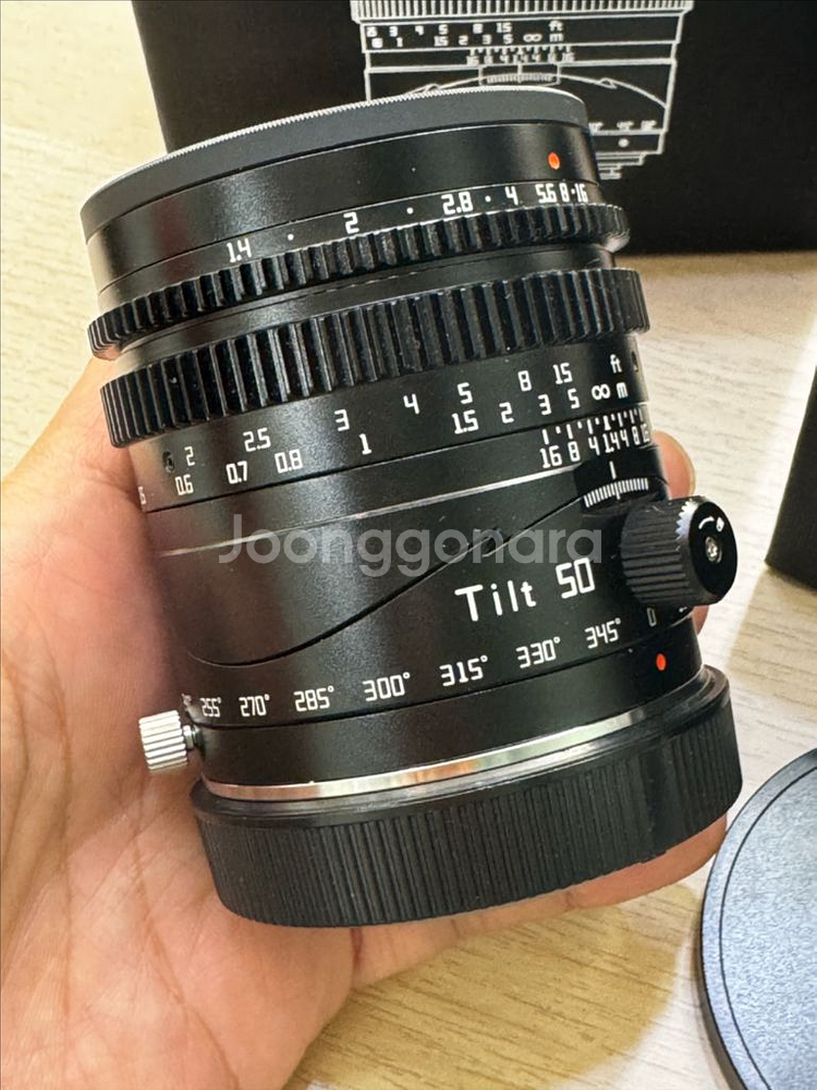티티아티산 50mm rf 틸트렌즈 RF용--1