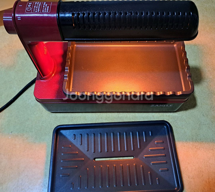 자이글 적외선 그릴(2회사용)--0