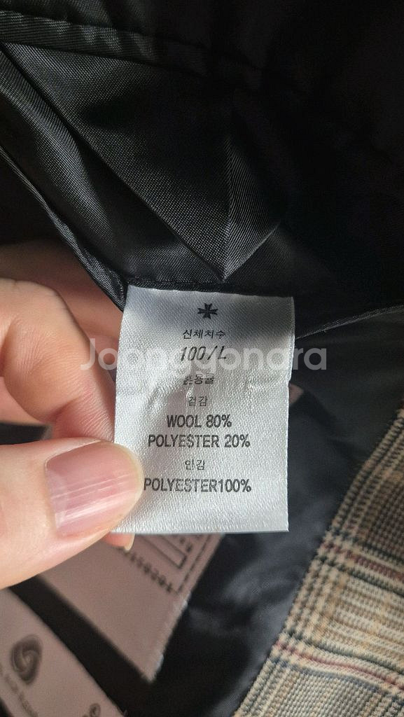 토니웩 글렌체크 블레이저 정장자켓 (100/L)--4