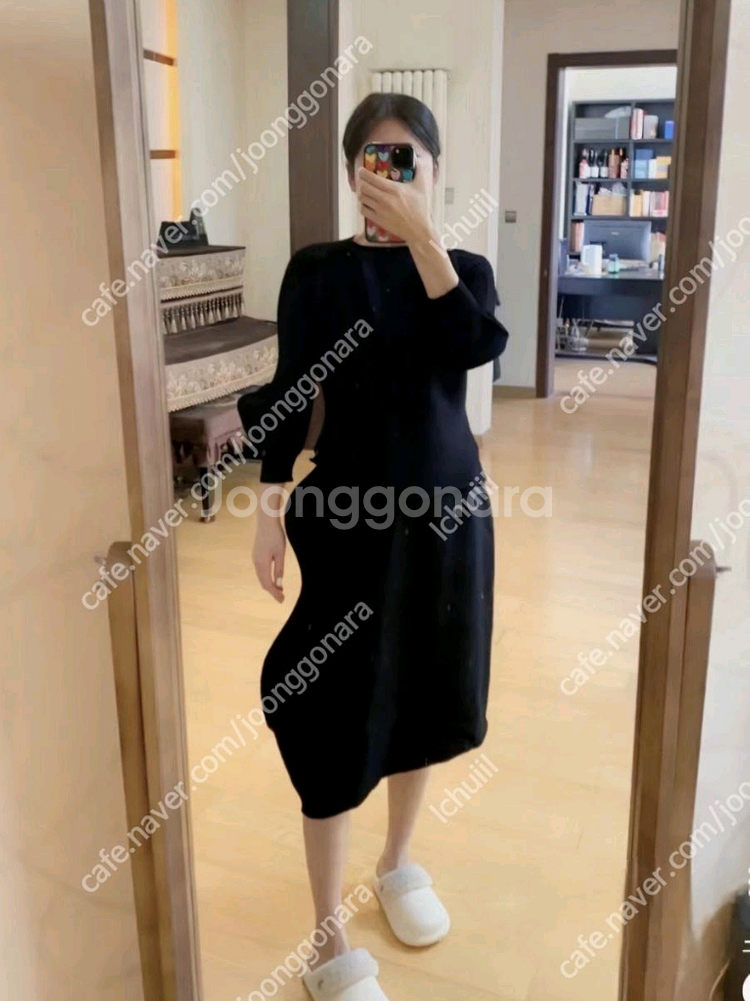 이세이미야케 콘크리션 니트탑--0