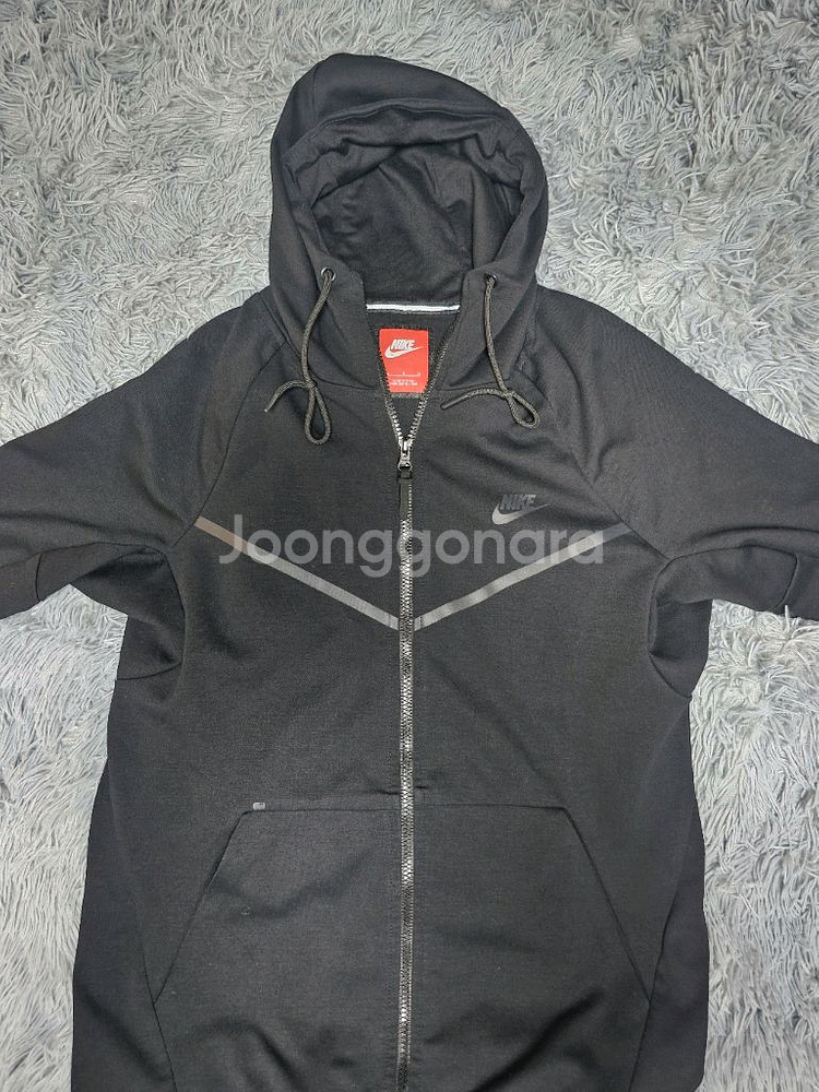 나이키 DRI-FIT 후드집업 L사이즈 블랙입니다--0
