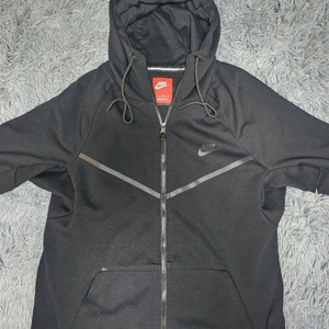 나이키 DRI-FIT 후드집업 L사이즈 블랙입니다