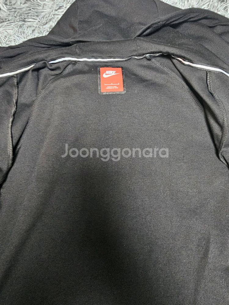 나이키 DRI-FIT 후드집업 L사이즈 블랙입니다--3