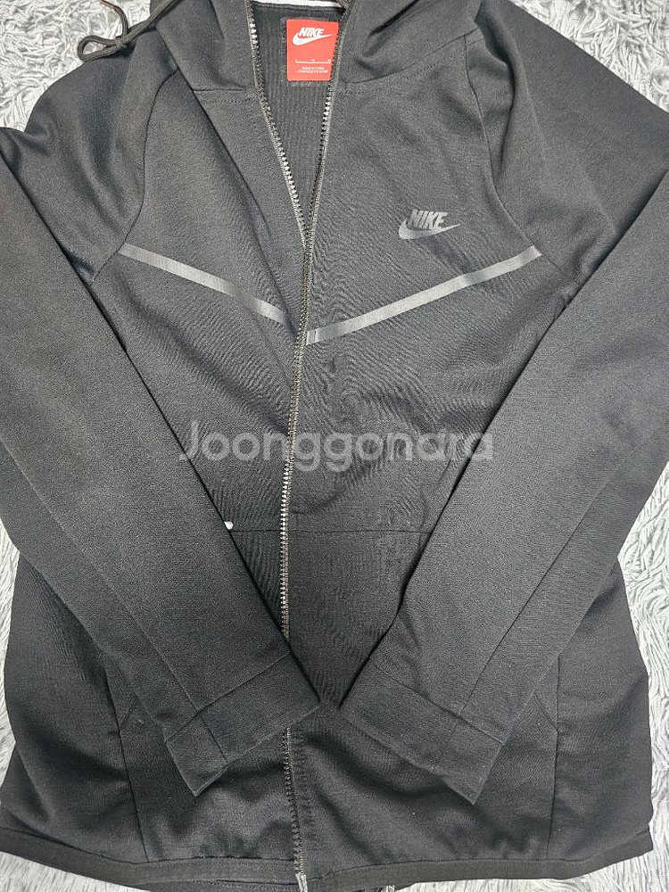 나이키 DRI-FIT 후드집업 L사이즈 블랙입니다--1