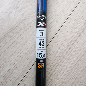 캘러웨이 X3 3번 우드 샤프트 SR 플렉스