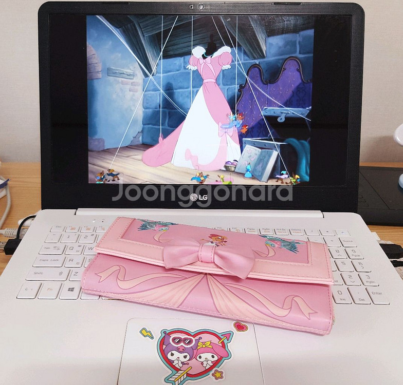 디즈니 신데렐라 지갑--4