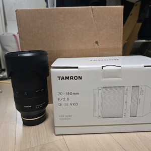 탐론 70-180mm f2.8 소니 fe마운트