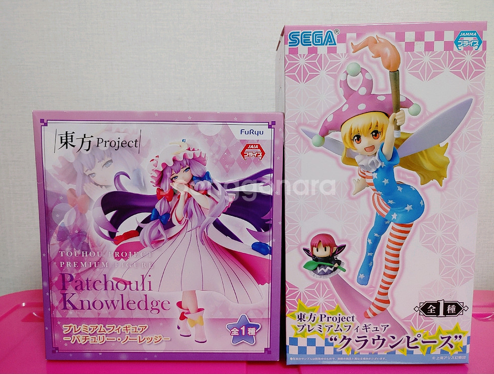 파츄리 클라운피스 미소녀 피규어 동방프로젝트 서브컬처--0