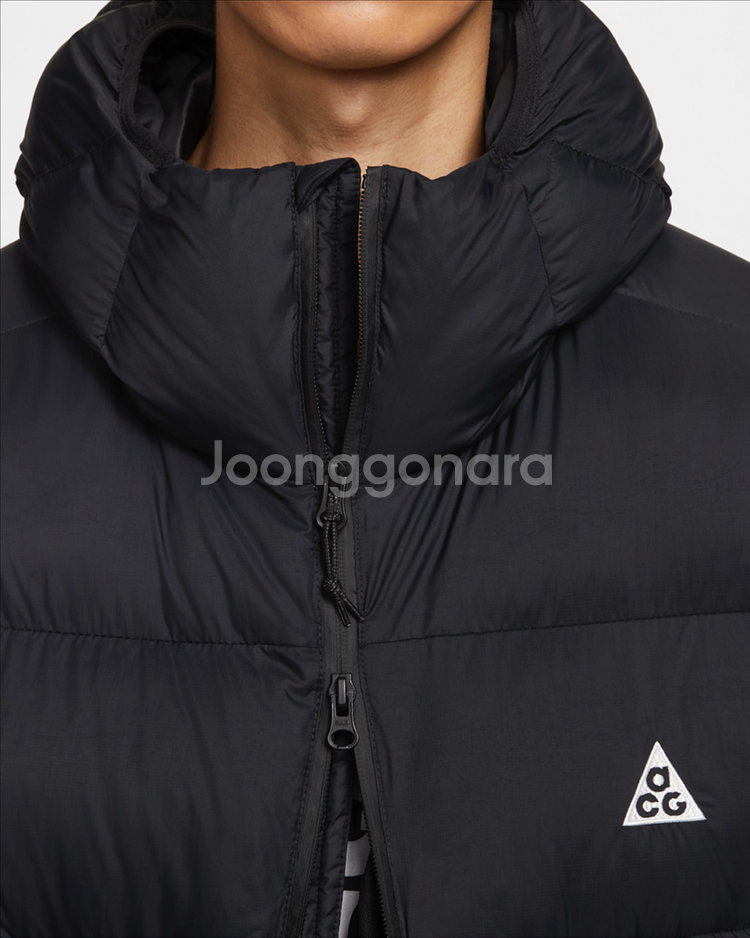 [XL] 나이키 ACG 루나 레이크 패딩 블랙 신형 써마 핏 ADV 루즈 후드 재킷 FV8911-010 105--3