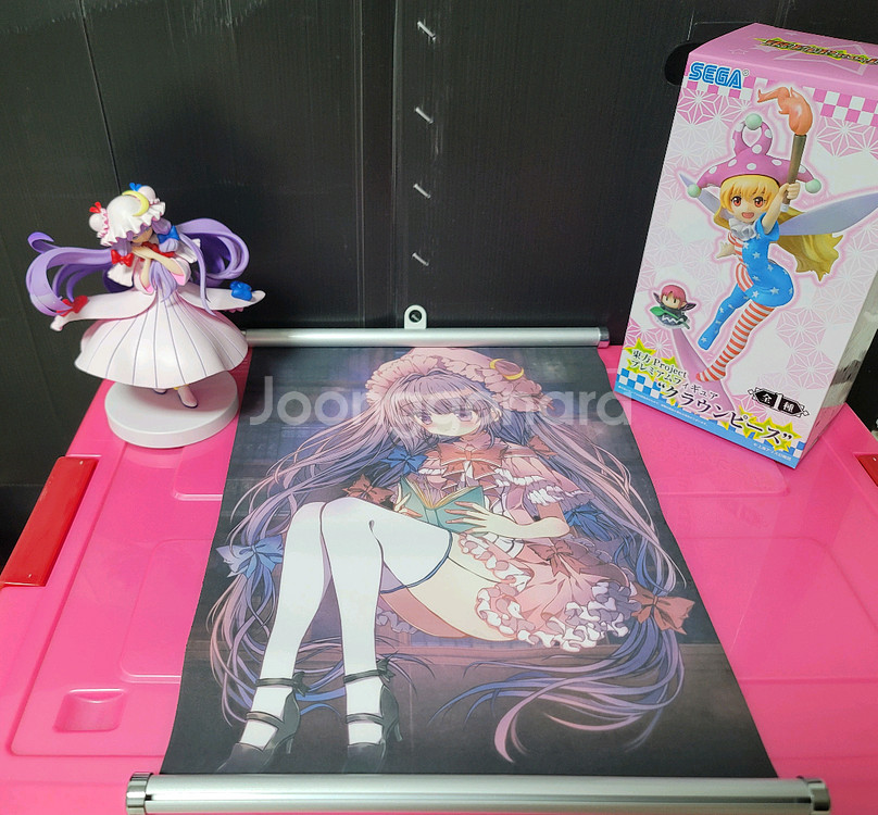 파츄리 클라운피스 미소녀 피규어 족자봉 동방프로젝트--0