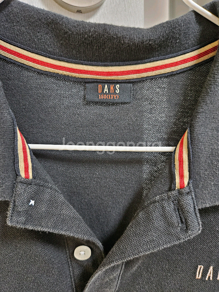 닥스 키즈 반팔 카라티 150--3