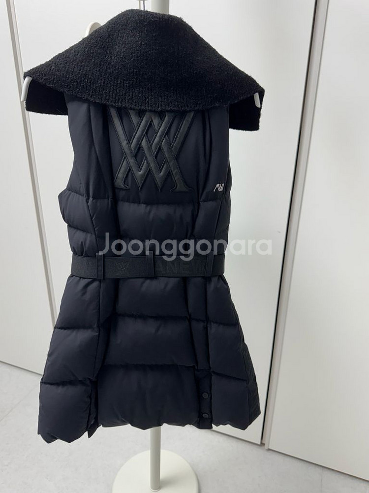어뉴 롱 베스트 패딩--1
