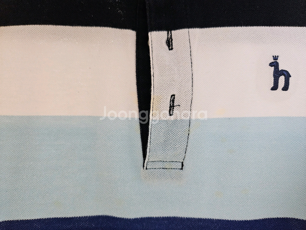 헤지스 키즈 반팔 헨리넥 티 150--3