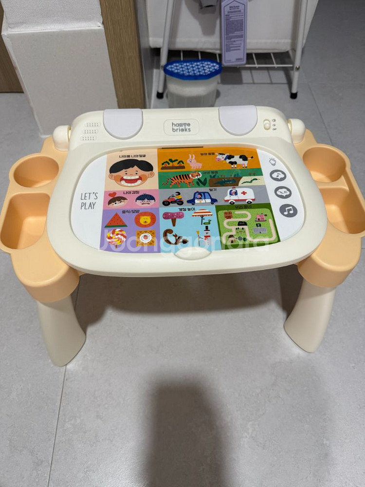 하베브릭스 한글 놀이 사운드 테이블 / 아기 한글 공부--0