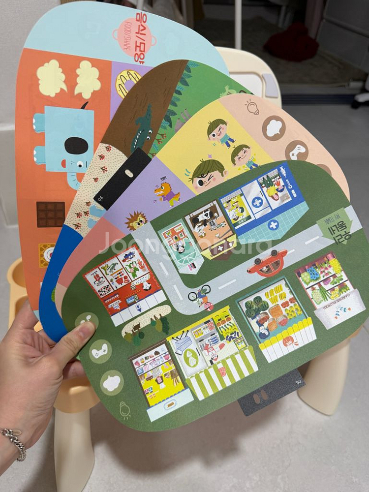 하베브릭스 한글 놀이 사운드 테이블 / 아기 한글 공부--3