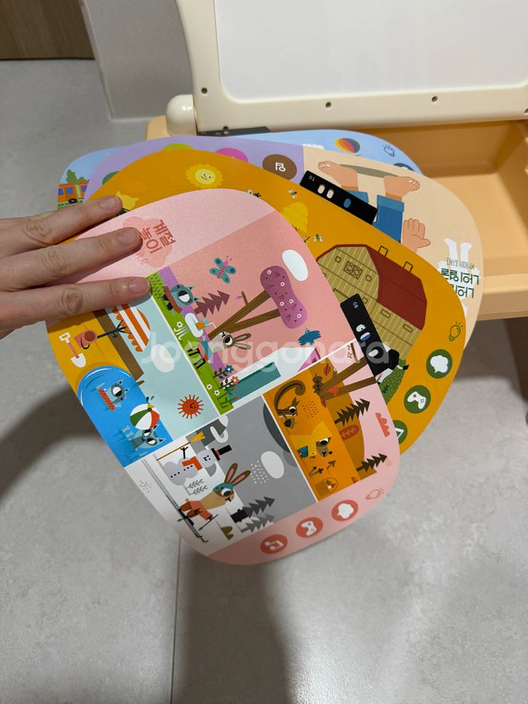 하베브릭스 한글 놀이 사운드 테이블 / 아기 한글 공부--4