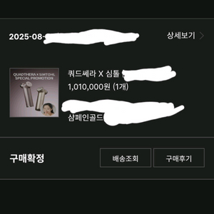 택포) 거의새것 쿼드쎄라 티탄 T1 샴페인골드 풀세트 (직거래 가능)