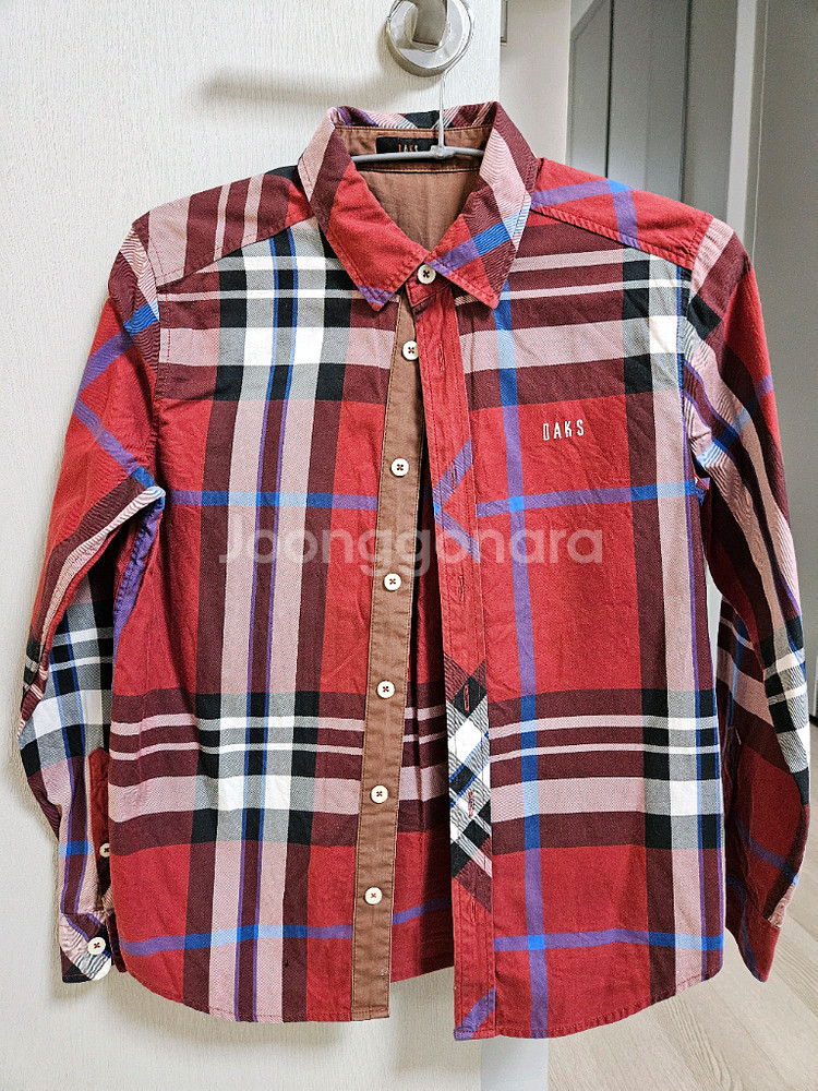 닥스 키즈 긴팔 남방 150--0