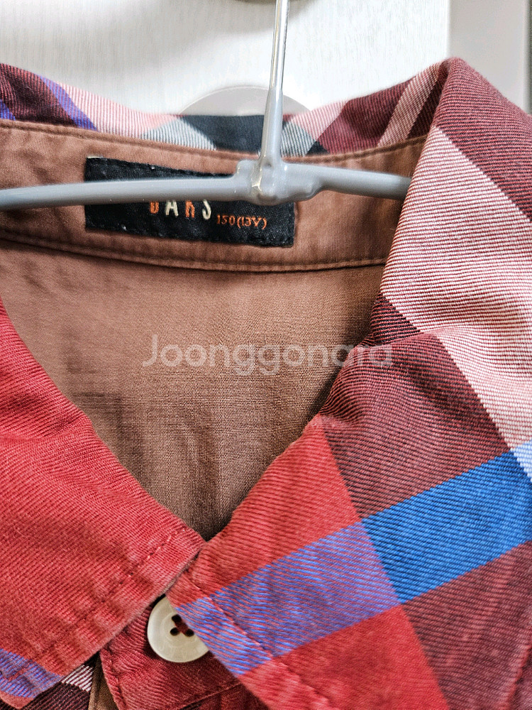 닥스 키즈 긴팔 남방 150--2