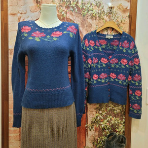 기비 givy 트윈 니트 가디건