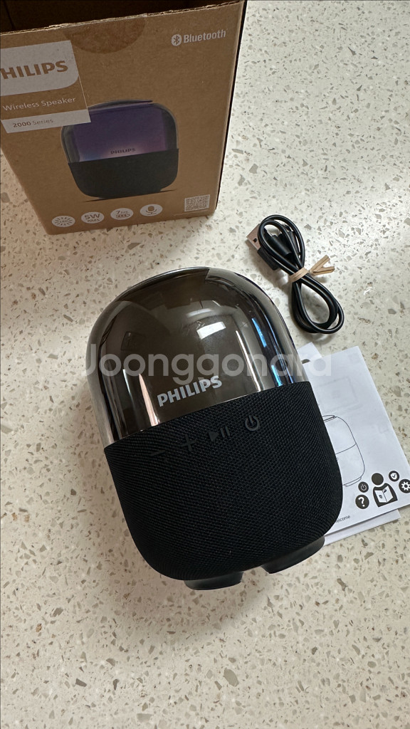 (미사용) 필립스 TAS2108 블루투스 스피커 2000 시리즈--2