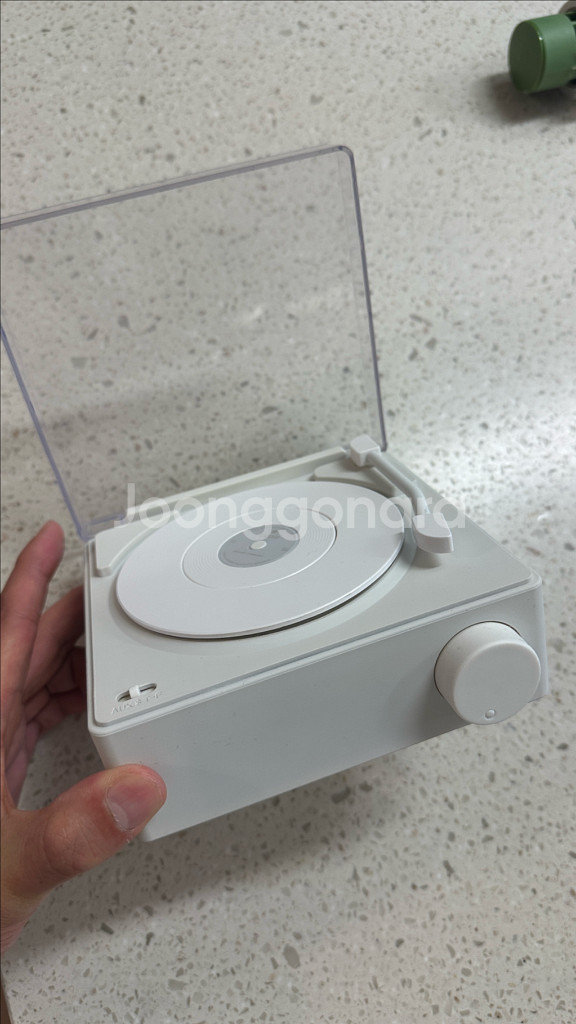 부이 턴테이블 블루투스 스피커--2