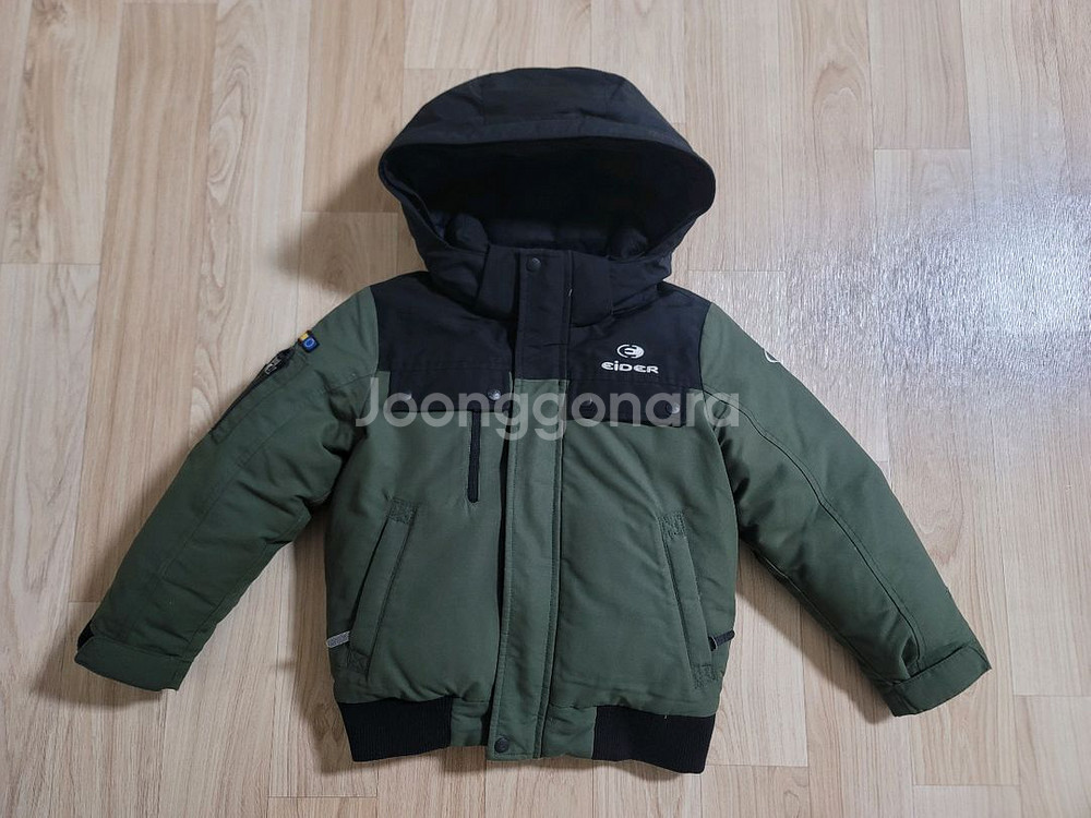 아이더 덕다운 숏패딩 120사이즈. 상태 좋아요~ 남아패딩.여아패딩.다운패딩--0