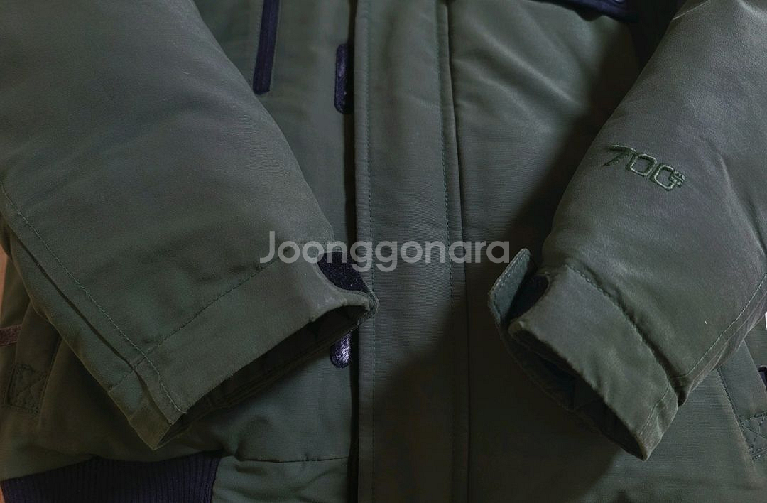 아이더 덕다운 숏패딩 120사이즈. 상태 좋아요~ 남아패딩.여아패딩.다운패딩--4