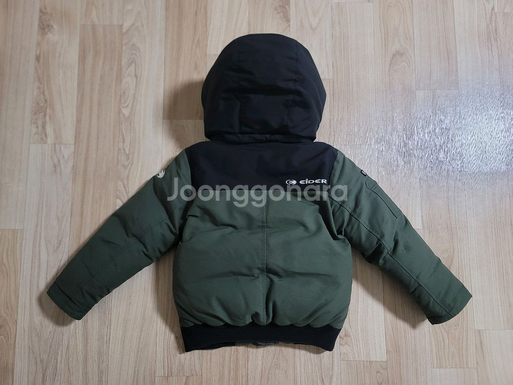 아이더 덕다운 숏패딩 120사이즈. 상태 좋아요~ 남아패딩.여아패딩.다운패딩--1