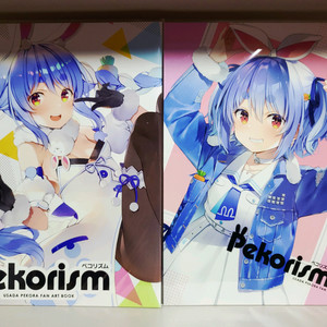 급처) 홀로라이브 우사다 페코라 팬 아트 북 (페코리즘 1&2) 일괄