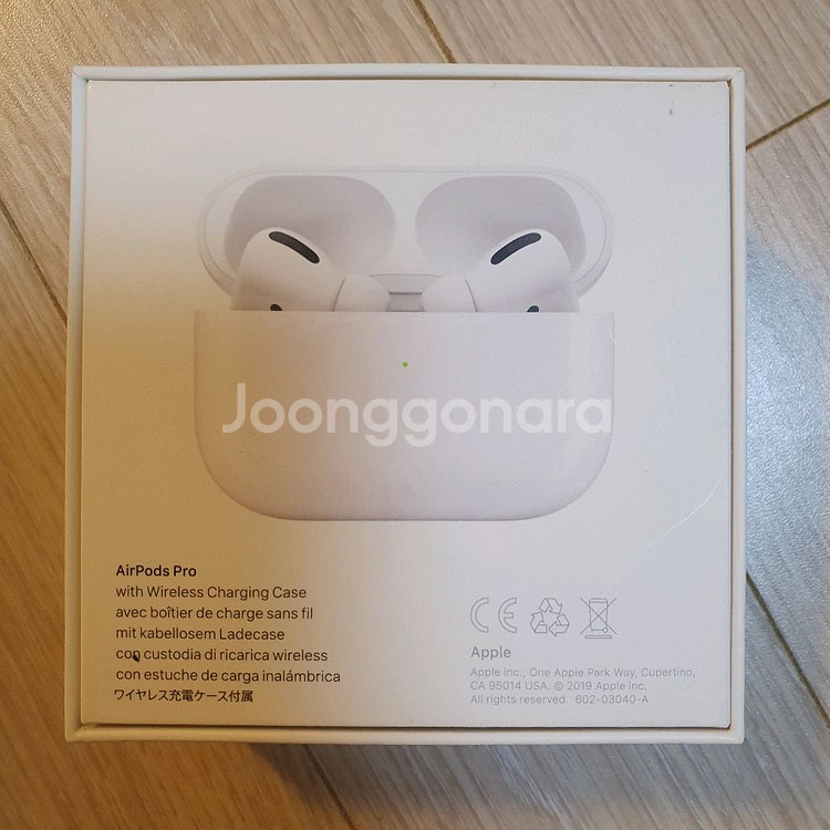 에어팟 프로 (1세대 추정) 공박스 판매--2