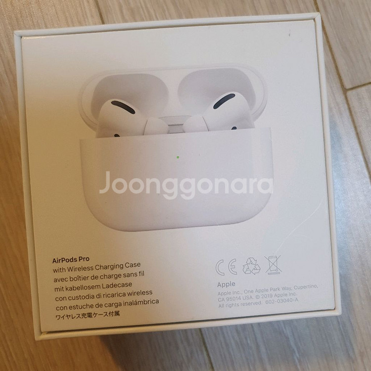 에어팟 프로 (1세대 추정) 공박스 판매--4