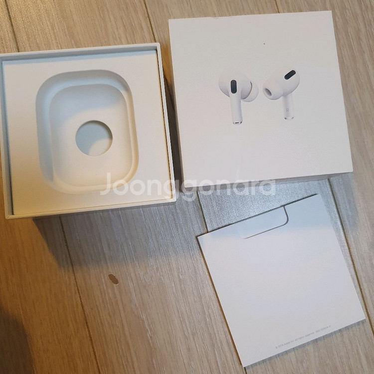 에어팟 프로 (1세대 추정) 공박스 판매--6