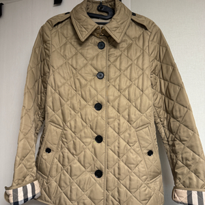 버버리 프랭크비 퀼팅 자켓 (베이지 S)