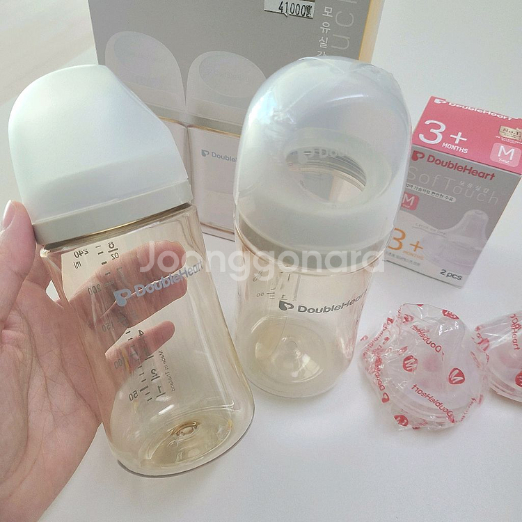 더블하트240ml / 모유실감M 일괄--1