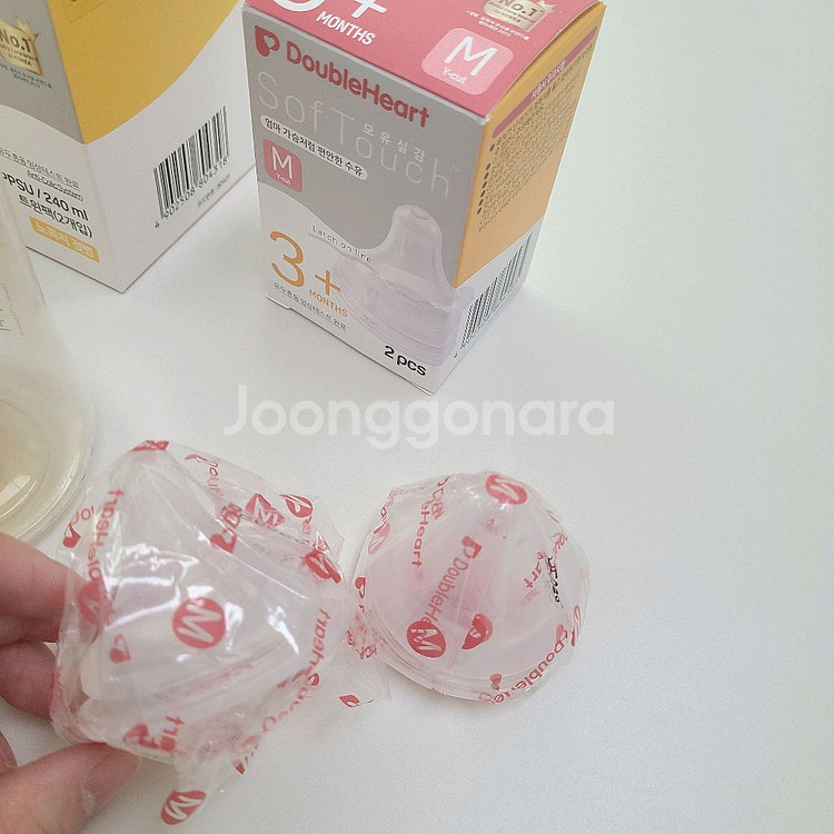 더블하트240ml / 모유실감M 일괄--2