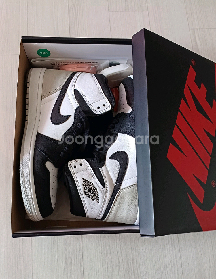 나이키 조던1 OG 블리치드코랄 255--6