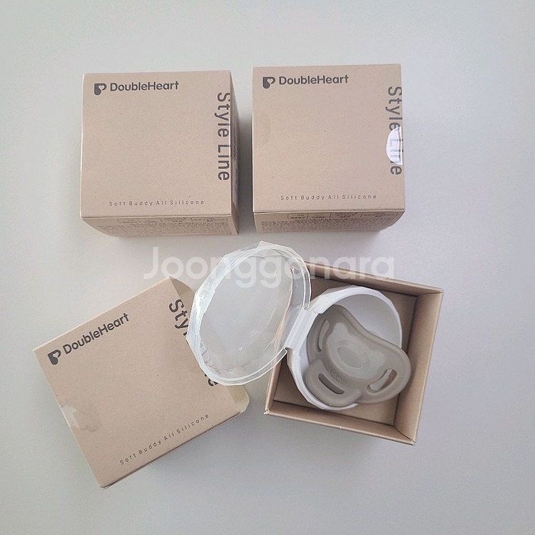 더블하트 실리콘 쪽쪽이 3개 일괄--0