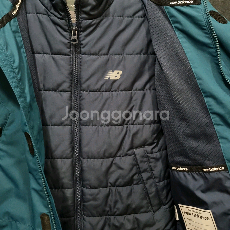 뉴발란스 키즈 3in1 자켓, 점퍼, 경량패딩 130 (상태굿) 032407--2